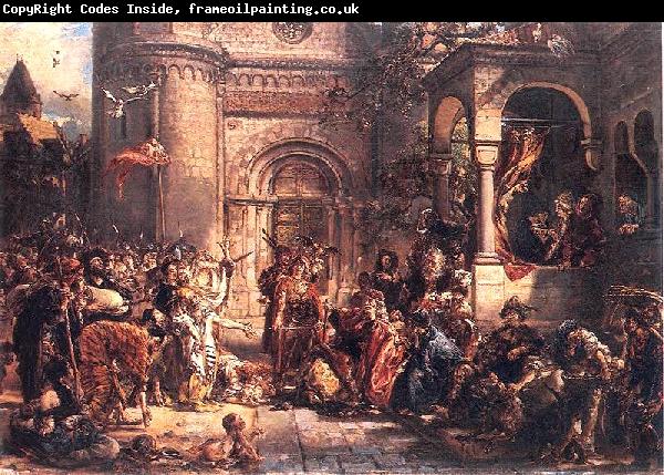 Jan Matejko Reception of the Jews A.D. 1096.